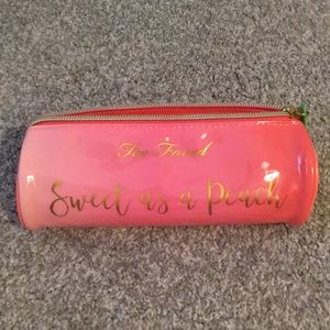 TOO FACED - “Sweet as a Peach” Makeup Bag!